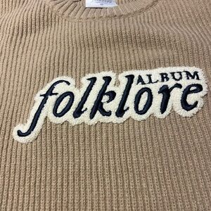Taylor Swift - official Folklore sweater - 2X - worn once